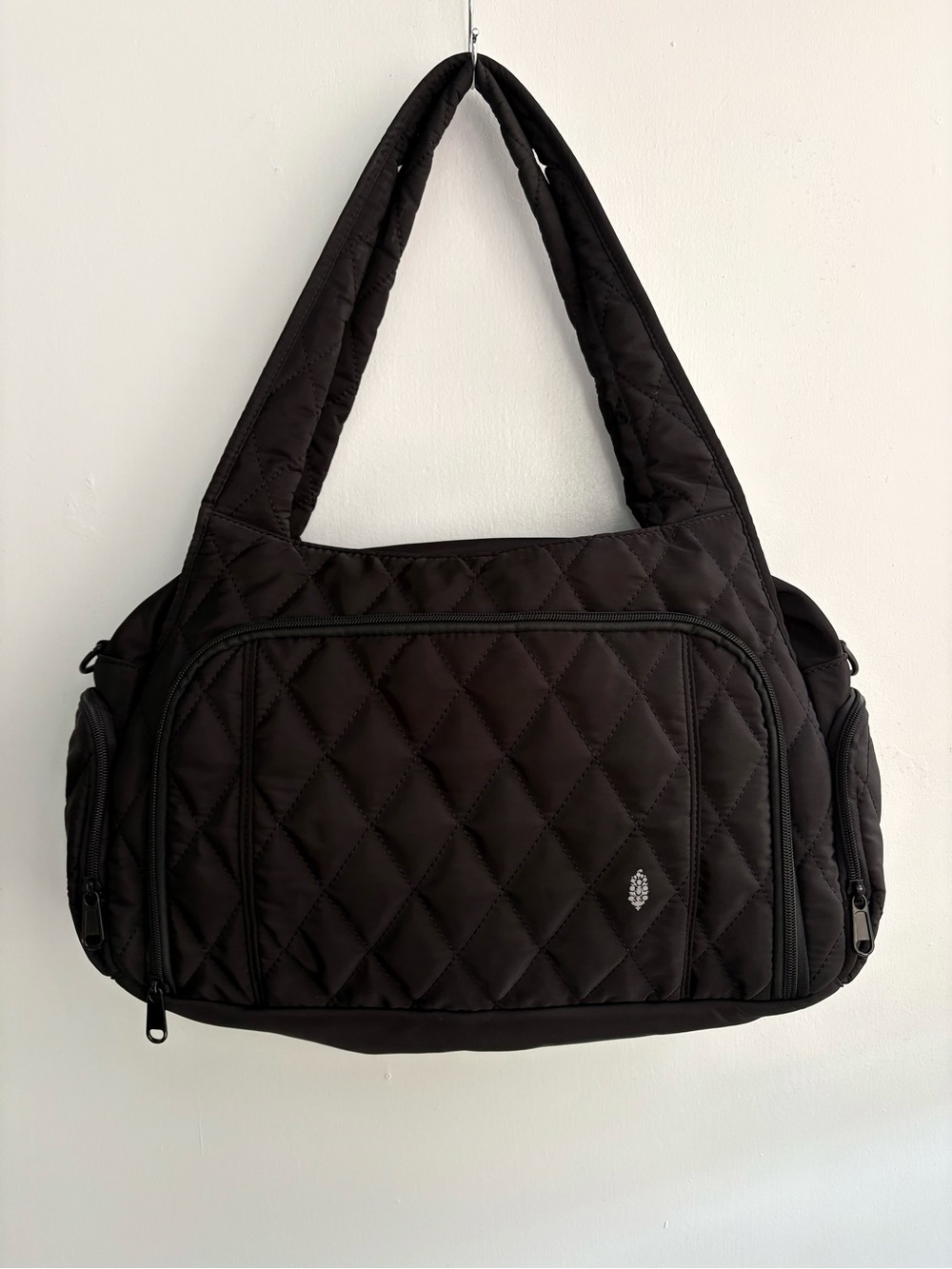 FP Movement Quilted Duffle Bag in Black🔥